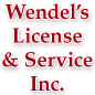 Wendel's License & Service Inc