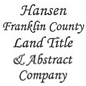 Hansen Franklin County Land Title & Abstract Company