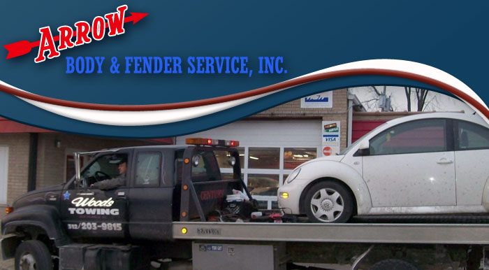 Arrow Body and Fender - Woods Towing