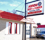 Arrow Body and Fender - Shop Front