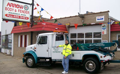 Arrow Body and Fender - Woods Towing